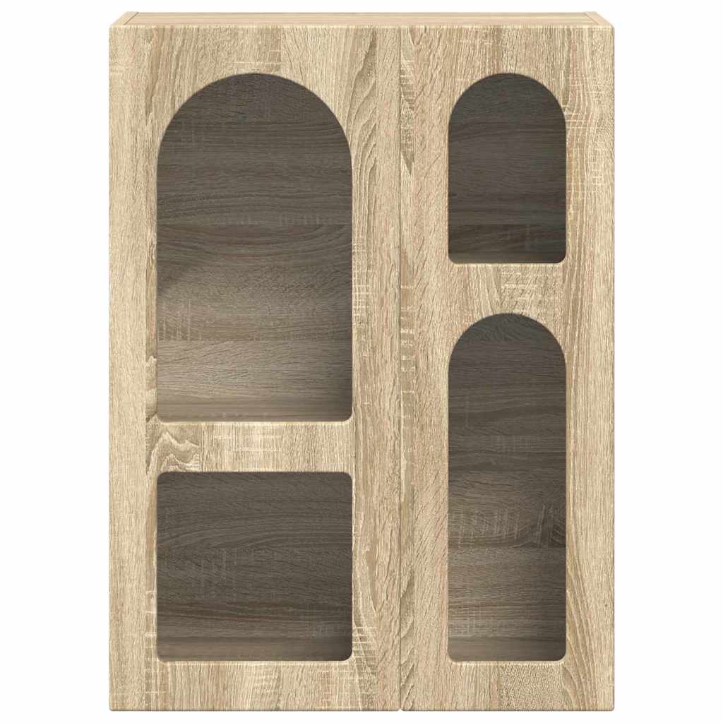 vidaXL Sideboard ELST Sonoma Oak 59 x 35 x 80.5 cm Engineered Wood