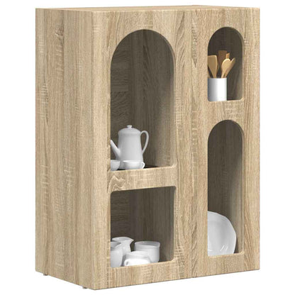 vidaXL Sideboard ELST Sonoma Oak 59 x 35 x 80.5 cm Engineered Wood