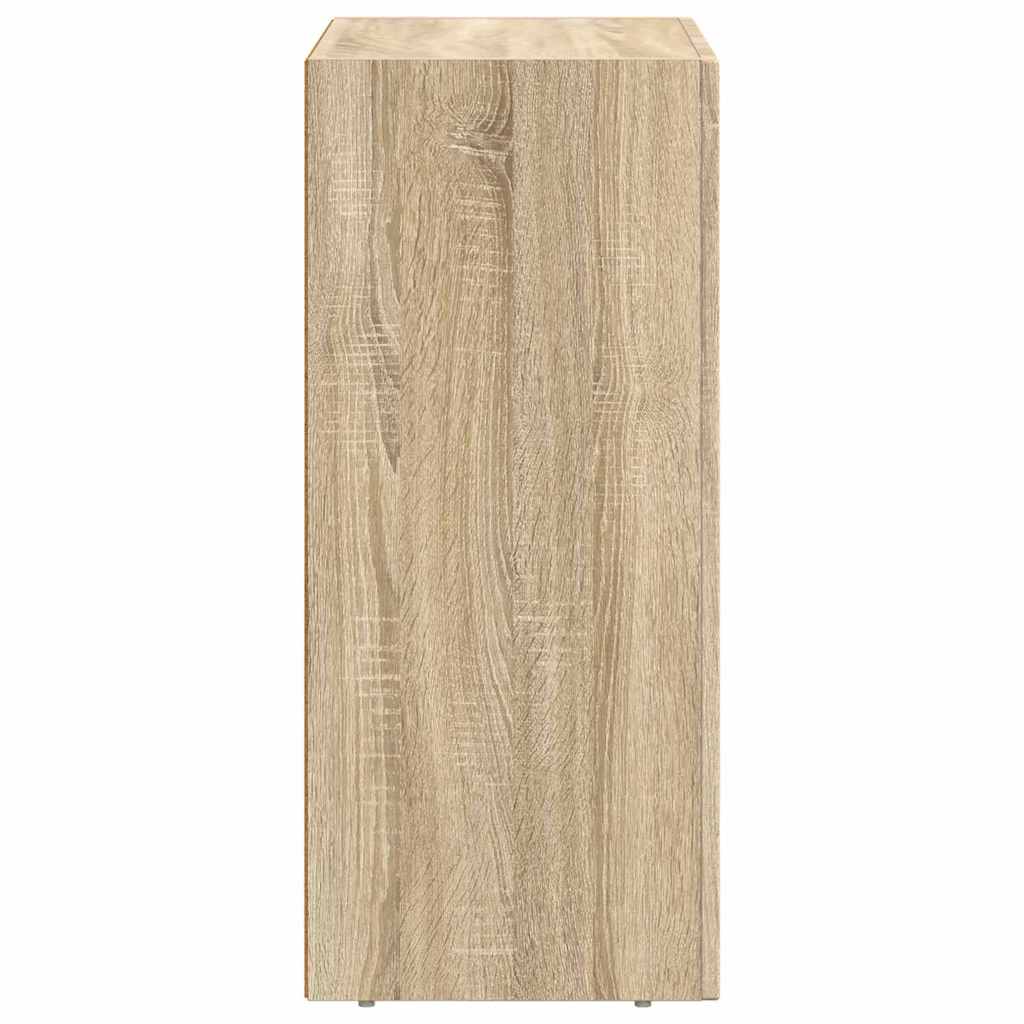 vidaXL Sideboard ELST Sonoma Oak 59 x 35 x 80.5 cm Engineered Wood