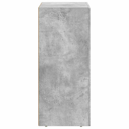 vidaXL Sideboard ELST Concrete Grey 59 x 35 x 80.5 cm Engineered Wood