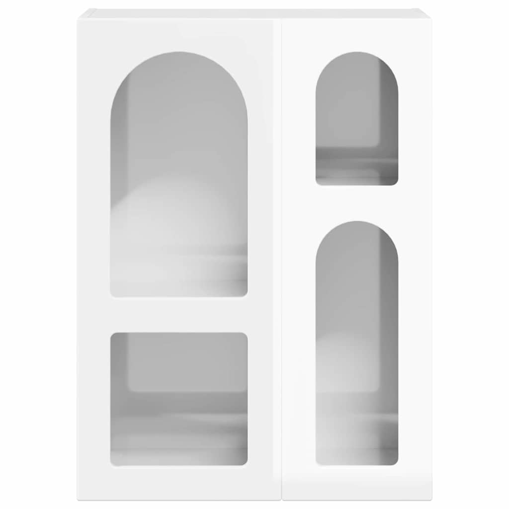 vidaXL Sideboard ELST High Gloss White 59 x 35 x 80.5 cm