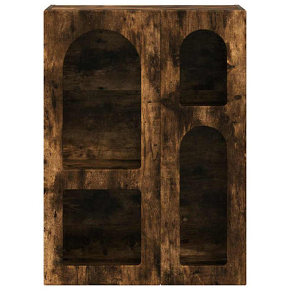 vidaXL Sideboard ELST Smoked Oak 59 x 35 x 80.5 cm Engineered Wood