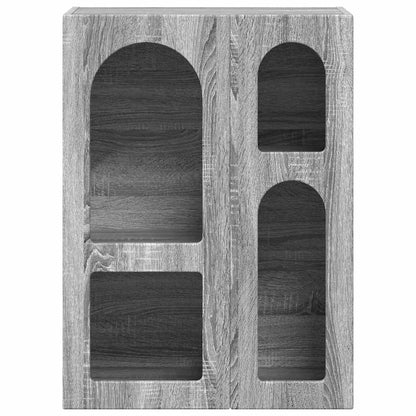 vidaXL Sideboard ELST Grey Sonoma 59 x 35 x 80.5 cm Engineered Wood