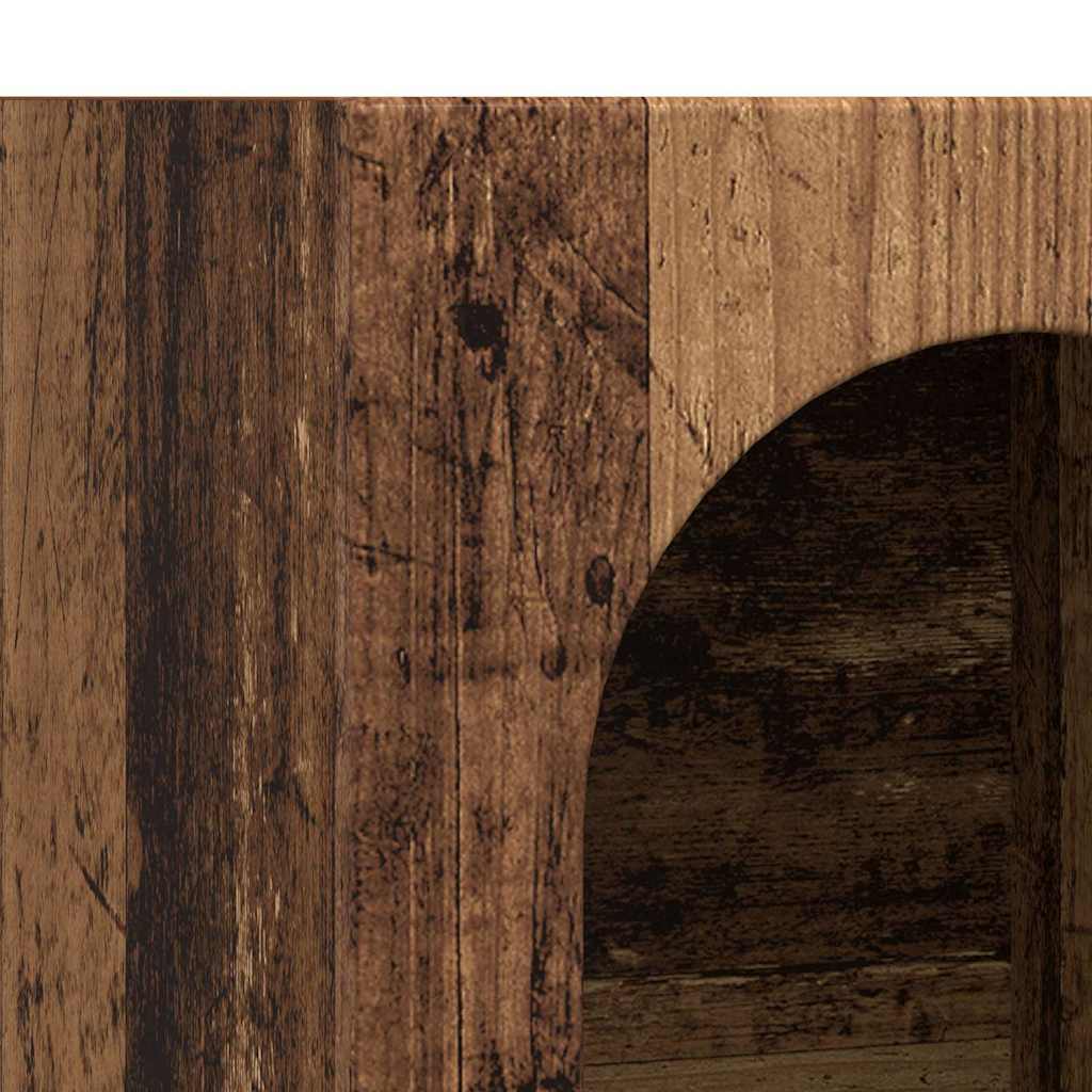 vidaXL Sideboard ELST Old Wood 59 x 35 x 80.5 cm Engineered Wood