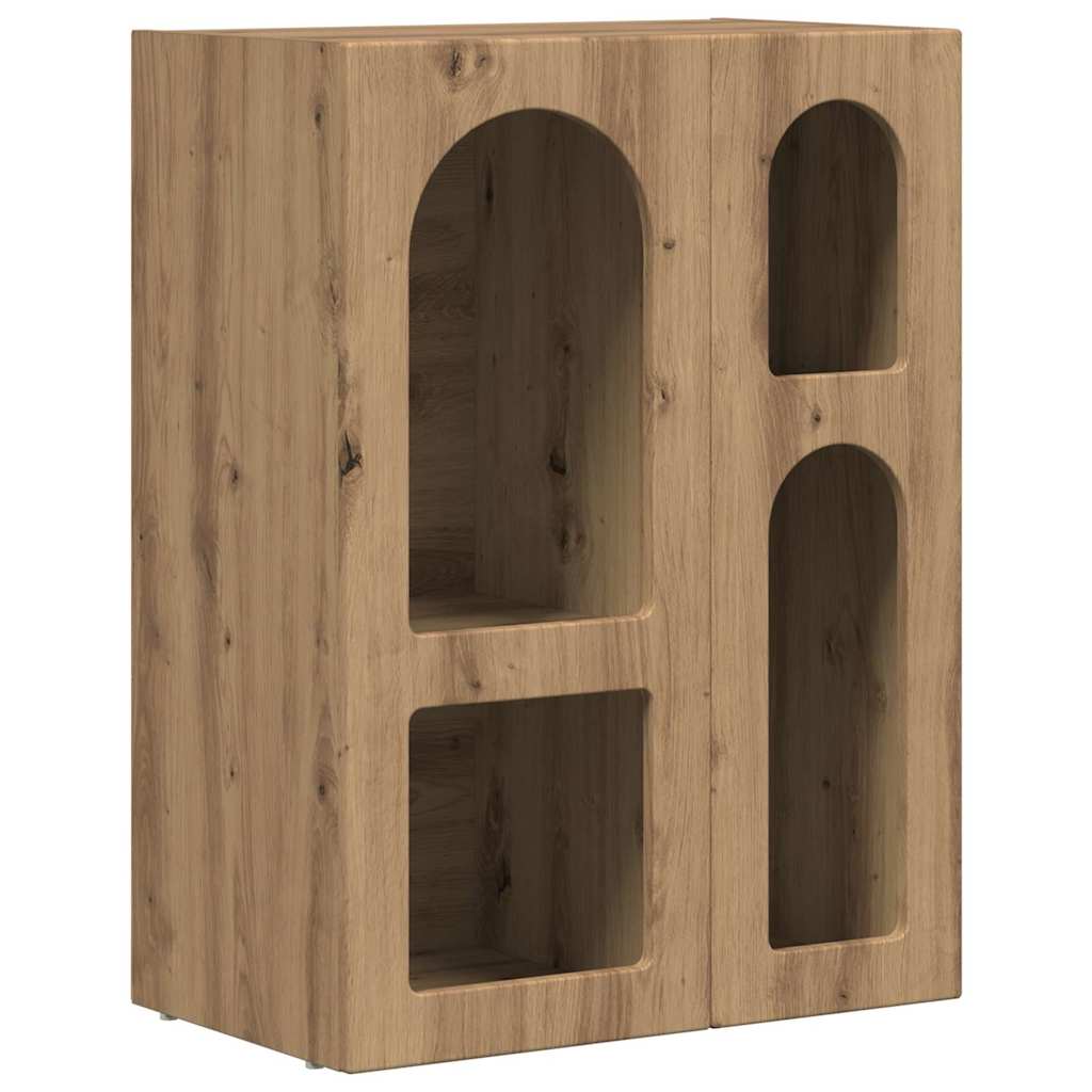 vidaXL Sideboard ELST Artisan Oak 59 x 35 x 80.5 cm Engineered Wood