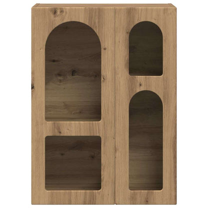 vidaXL Sideboard ELST Artisan Oak 59 x 35 x 80.5 cm Engineered Wood