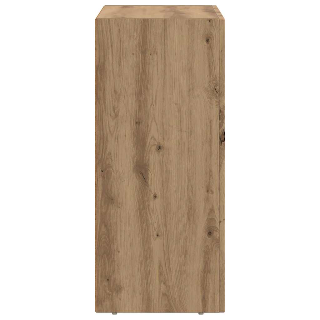vidaXL Sideboard ELST Artisan Oak 59 x 35 x 80.5 cm Engineered Wood