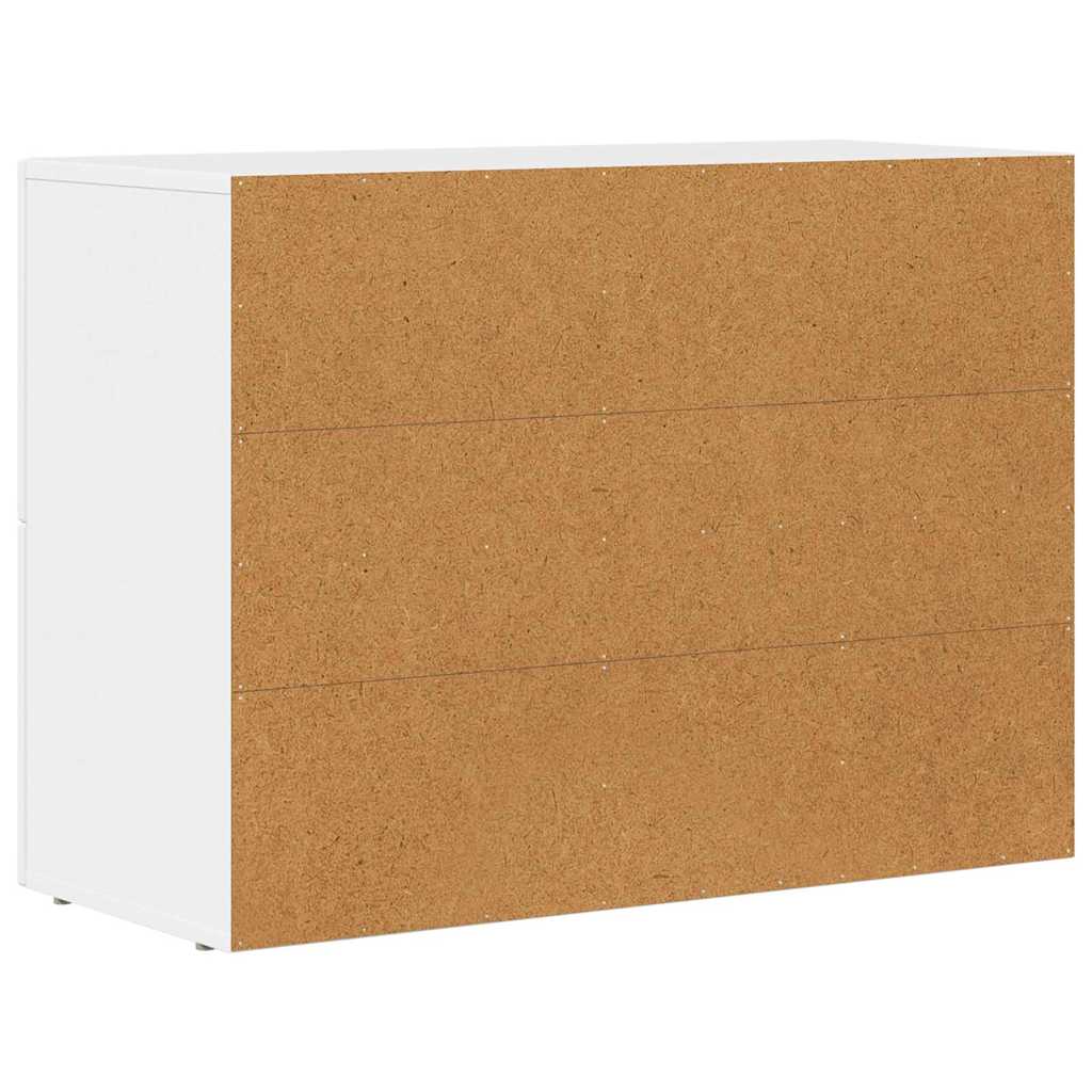 vidaXL Sideboard ELST White 80.5 x 35 x 59 cm Engineered Wood