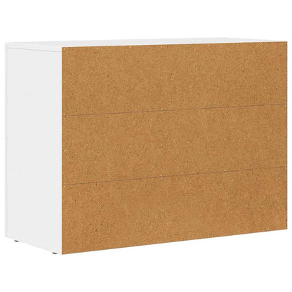 vidaXL Sideboard ELST White 80.5 x 35 x 59 cm Engineered Wood