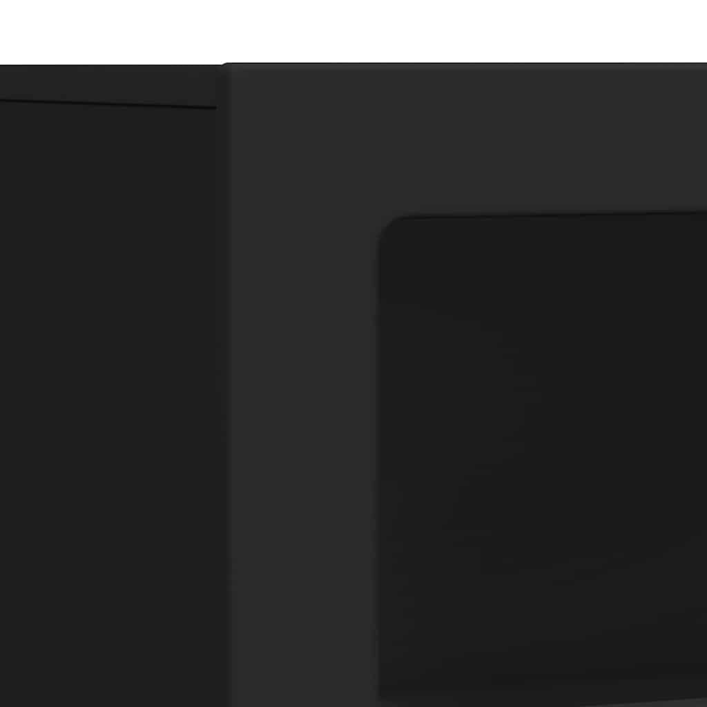 vidaXL Sideboard ELST Black 80.5 x 35 x 59 cm Engineered Wood