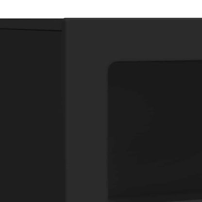 vidaXL Sideboard ELST Black 80.5 x 35 x 59 cm Engineered Wood