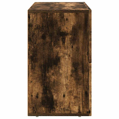 vidaXL Sideboard ELST Smoked Oak 80.5 x 35 x 59 cm Engineered Wood