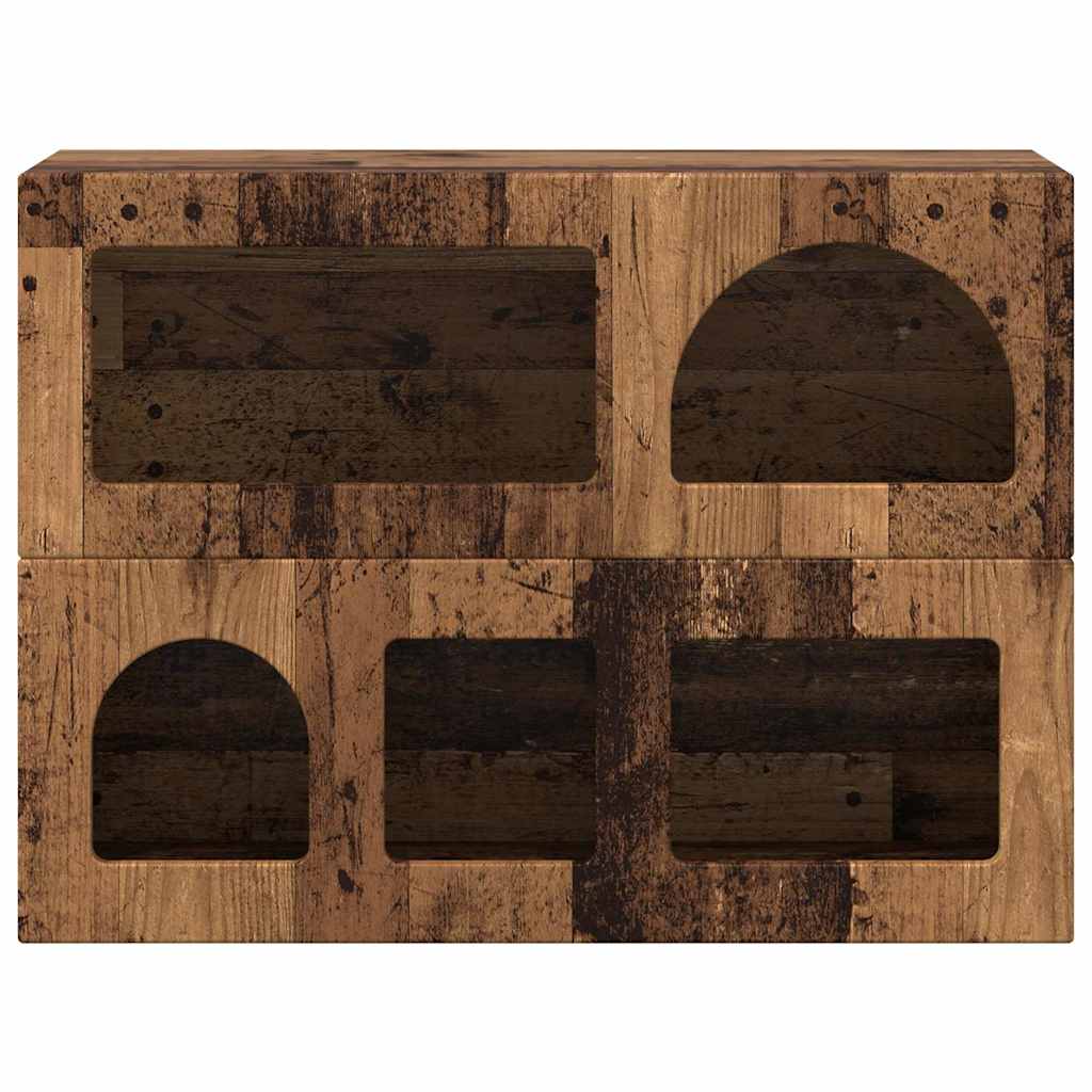 vidaXL Sideboard ELST Old Wood 80.5 x 35 x 59 cm Engineered Wood