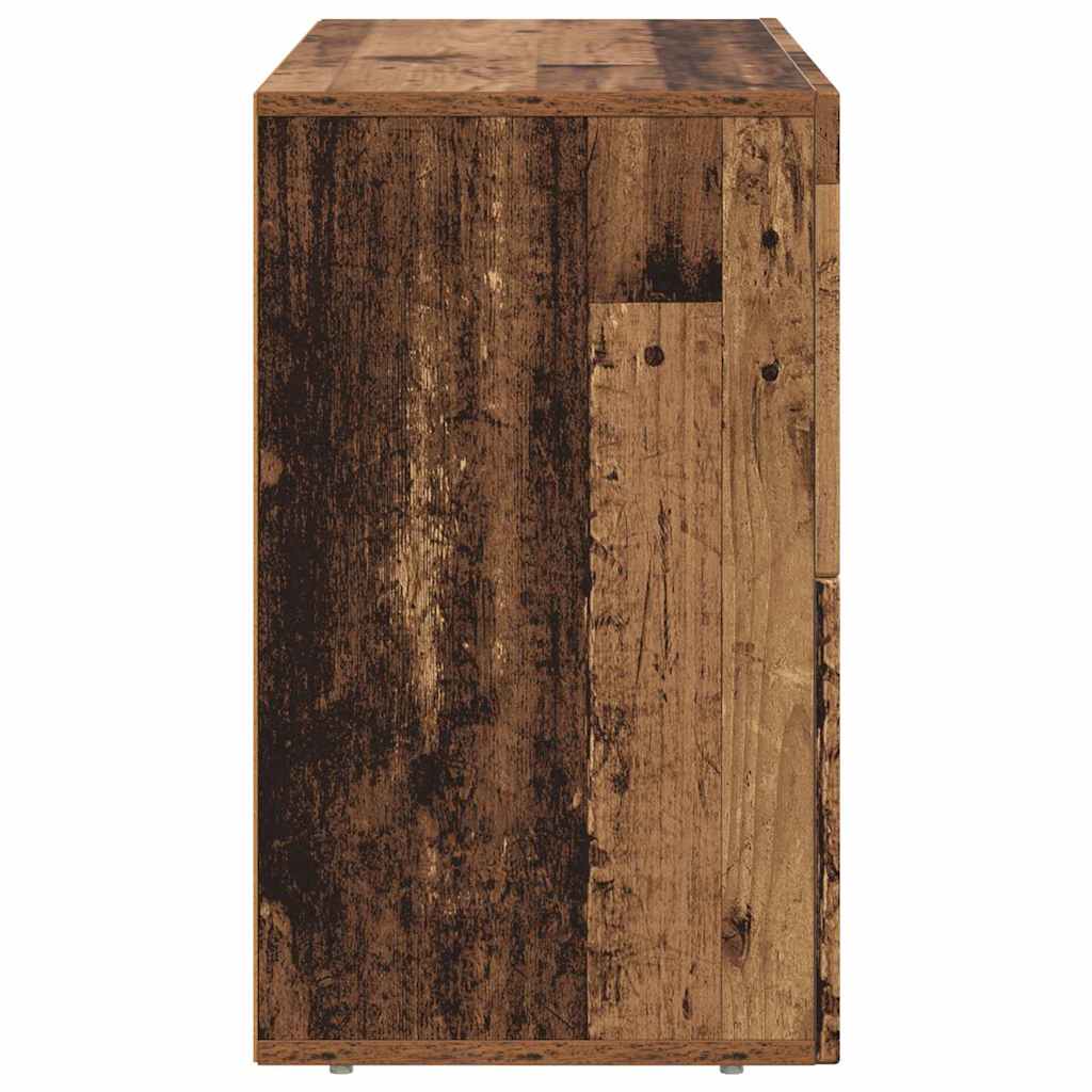vidaXL Sideboard ELST Old Wood 80.5 x 35 x 59 cm Engineered Wood