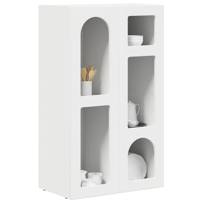 vidaXL Sideboard ELST White 59 x 35 x 100.5 cm Engineered Wood