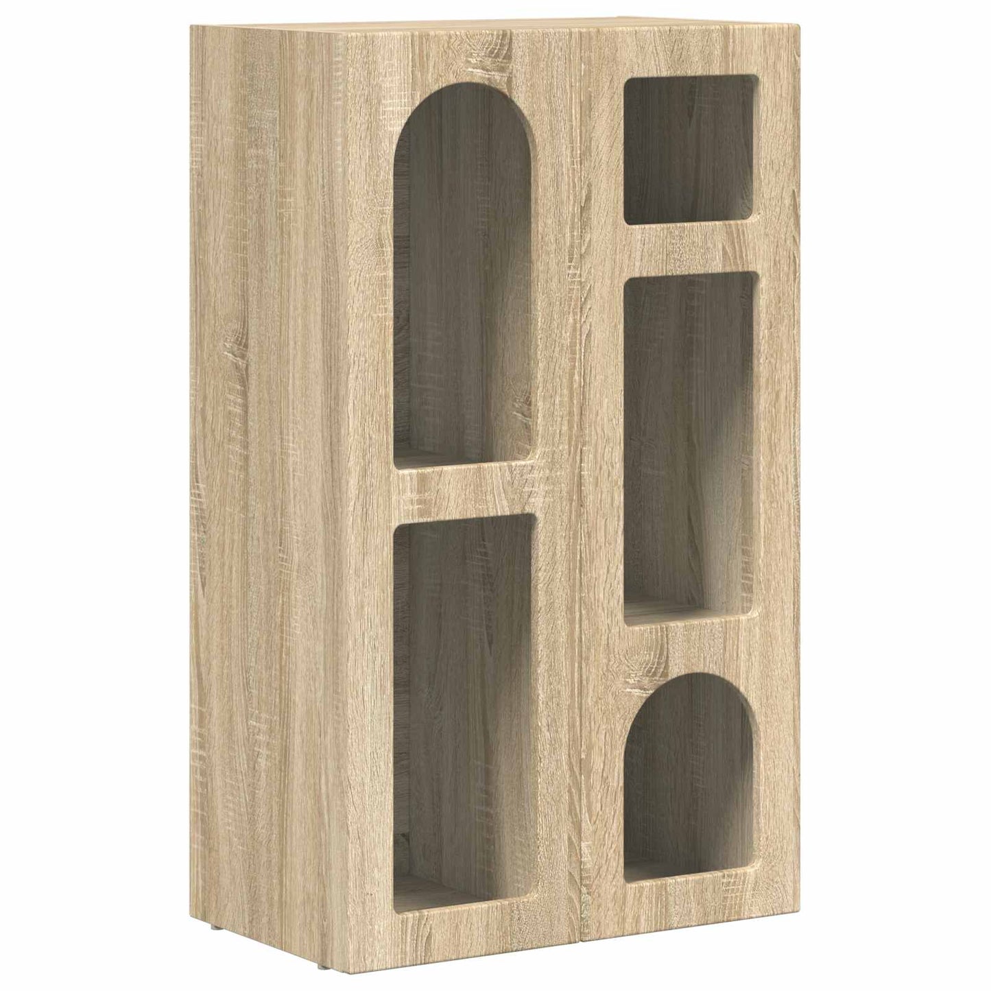 vidaXL Sideboard ELST Sonoma Oak 59 x 35 x 100.5 cm Engineered Wood