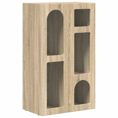 vidaXL Sideboard ELST Sonoma Oak 59 x 35 x 100.5 cm Engineered Wood