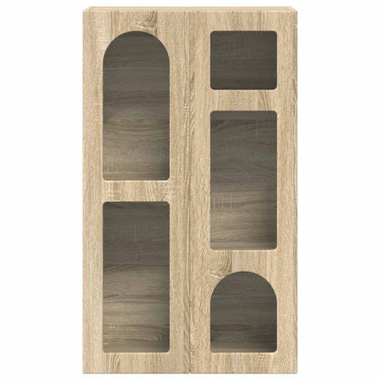 vidaXL Sideboard ELST Sonoma Oak 59 x 35 x 100.5 cm Engineered Wood