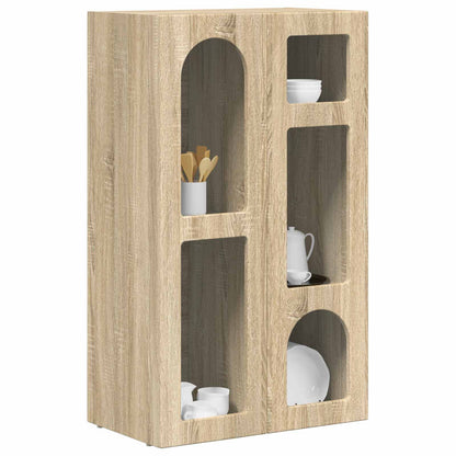 vidaXL Sideboard ELST Sonoma Oak 59 x 35 x 100.5 cm Engineered Wood
