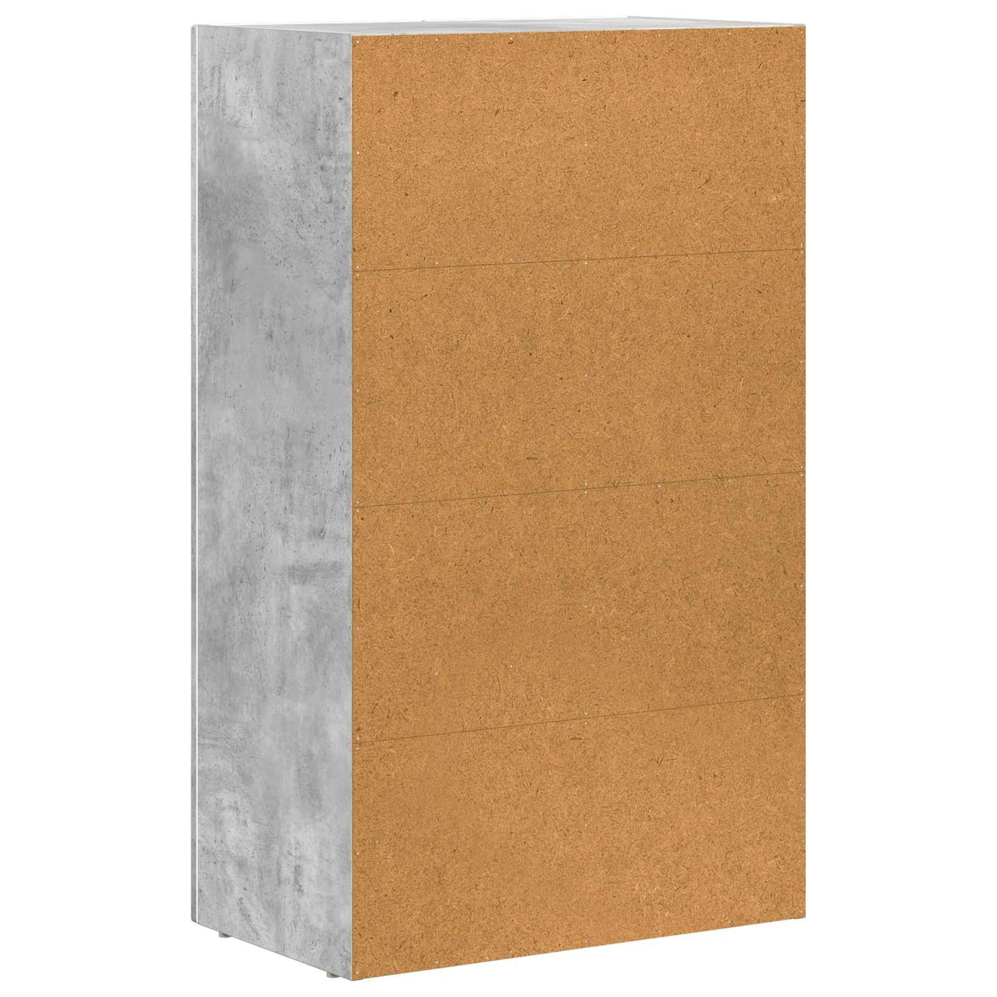 vidaXL Sideboard ELST Concrete Grey 59 x 35 x 100.5 cm Engineered Wood