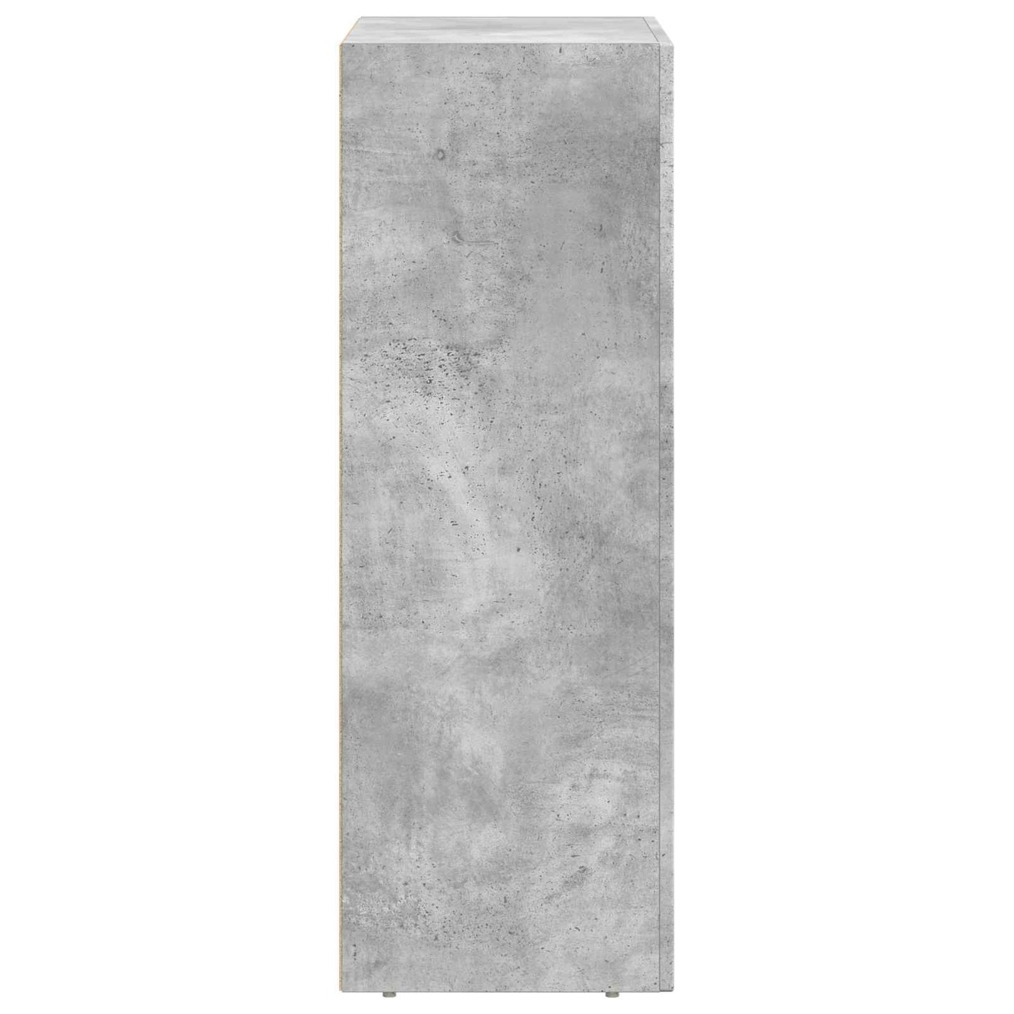vidaXL Sideboard ELST Concrete Grey 59 x 35 x 100.5 cm Engineered Wood