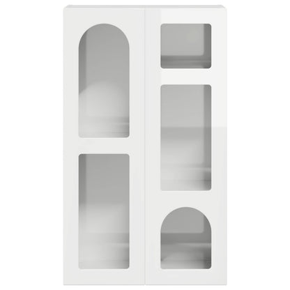 vidaXL Sideboard ELST High Gloss White 59 x 35 x 100.5 cm