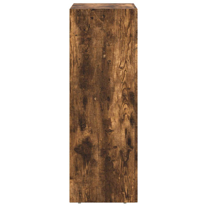 vidaXL Sideboard ELST Smoked Oak 59 x 35 x 100.5 cm Engineered Wood