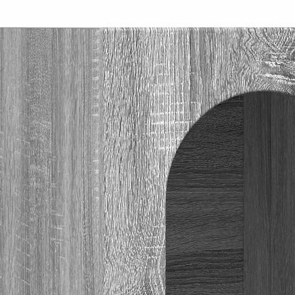 vidaXL Sideboard ELST Grey Sonoma 59 x 35 x 100.5 cm Engineered Wood