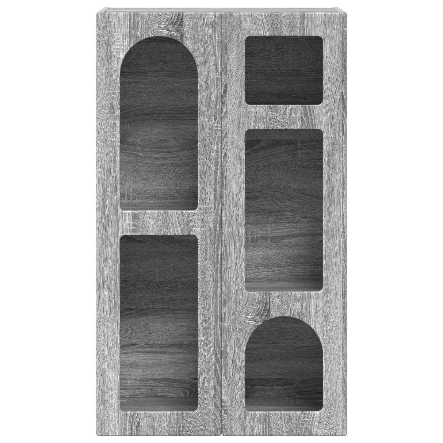 vidaXL Sideboard ELST Grey Sonoma 59 x 35 x 100.5 cm Engineered Wood