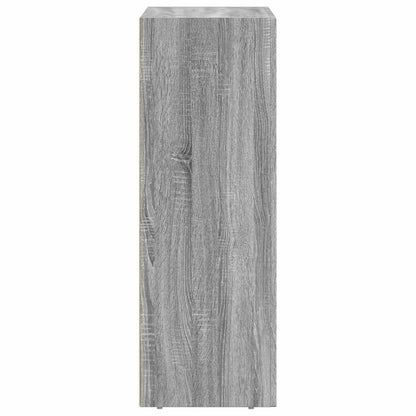 vidaXL Sideboard ELST Grey Sonoma 59 x 35 x 100.5 cm Engineered Wood