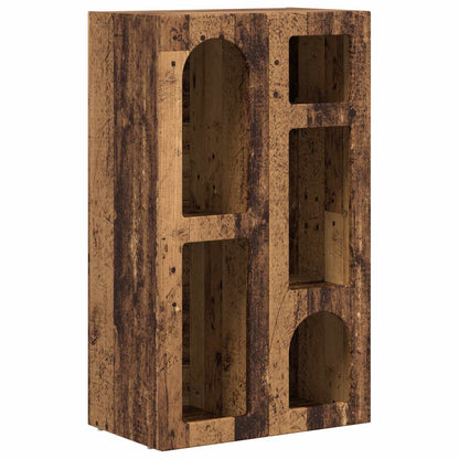vidaXL Sideboard ELST Old Wood 59 x 35 x 100.5 cm Engineered Wood