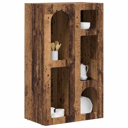 vidaXL Sideboard ELST Old Wood 59 x 35 x 100.5 cm Engineered Wood