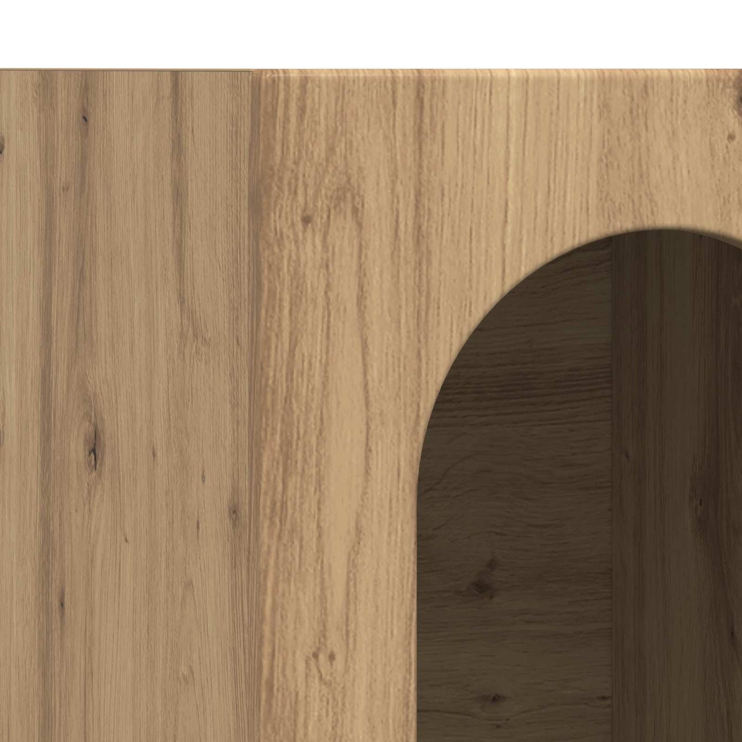 vidaXL Sideboard ELST Artisan Oak 59 x 35 x 100.5 cm Engineered Wood