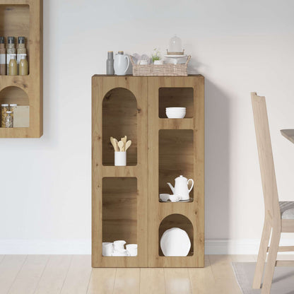 vidaXL Sideboard ELST Artisan Oak 59 x 35 x 100.5 cm Engineered Wood