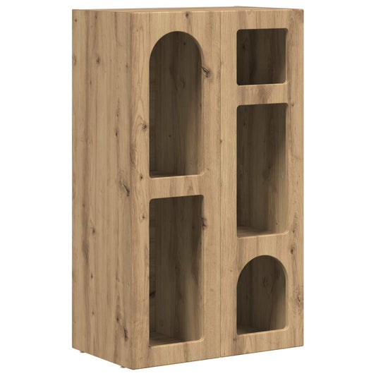 vidaXL Sideboard ELST Artisan Oak 59 x 35 x 100.5 cm Engineered Wood