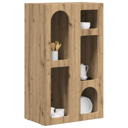 vidaXL Sideboard ELST Artisan Oak 59 x 35 x 100.5 cm Engineered Wood