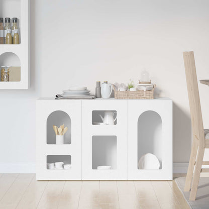 vidaXL Sideboard ELST White 100 x 35 x 59 cm Engineered Wood