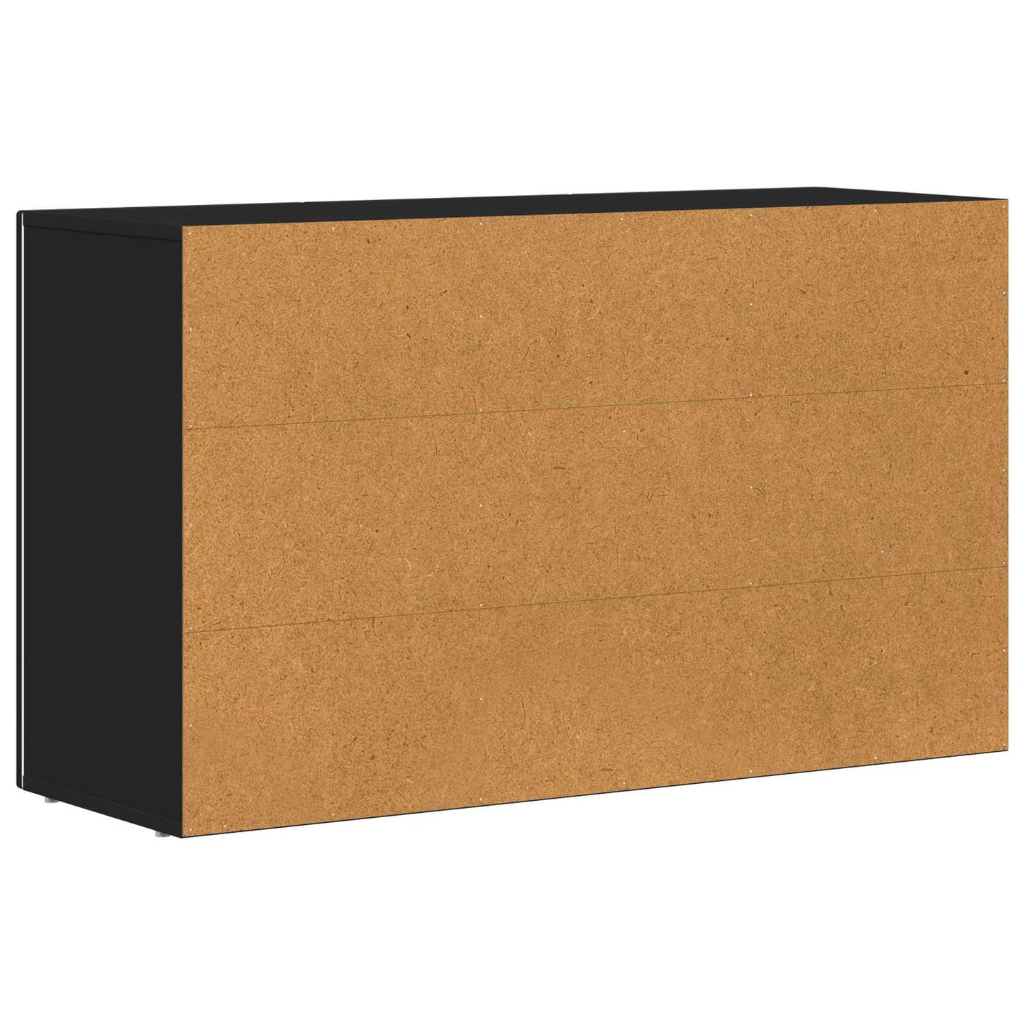 vidaXL Sideboard ELST Black 100 x 35 x 59 cm Engineered Wood