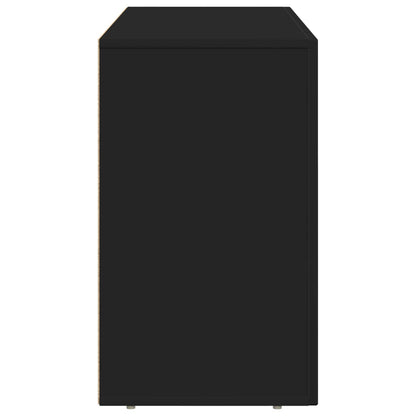 vidaXL Sideboard ELST Black 100 x 35 x 59 cm Engineered Wood
