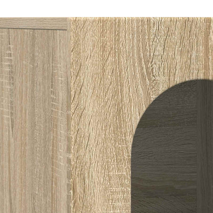 vidaXL Sideboard Sonoma Oak 100 x 35 x 59 cm Engineered Wood