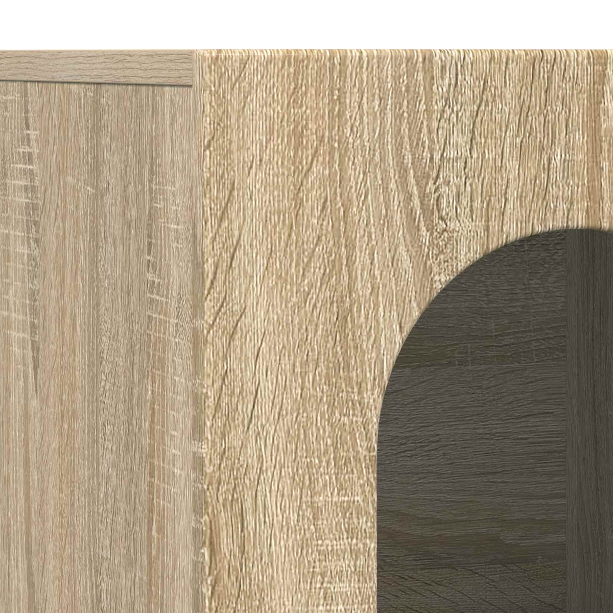 vidaXL Sideboard ELST Sonoma Oak 100 x 35 x 59 cm Engineered Wood