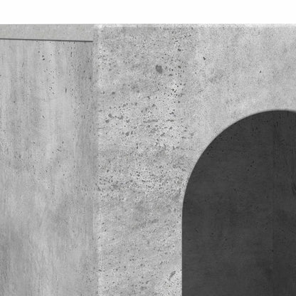 vidaXL Sideboard ELST Concrete Grey 100 x 35 x 59 cm Engineered Wood