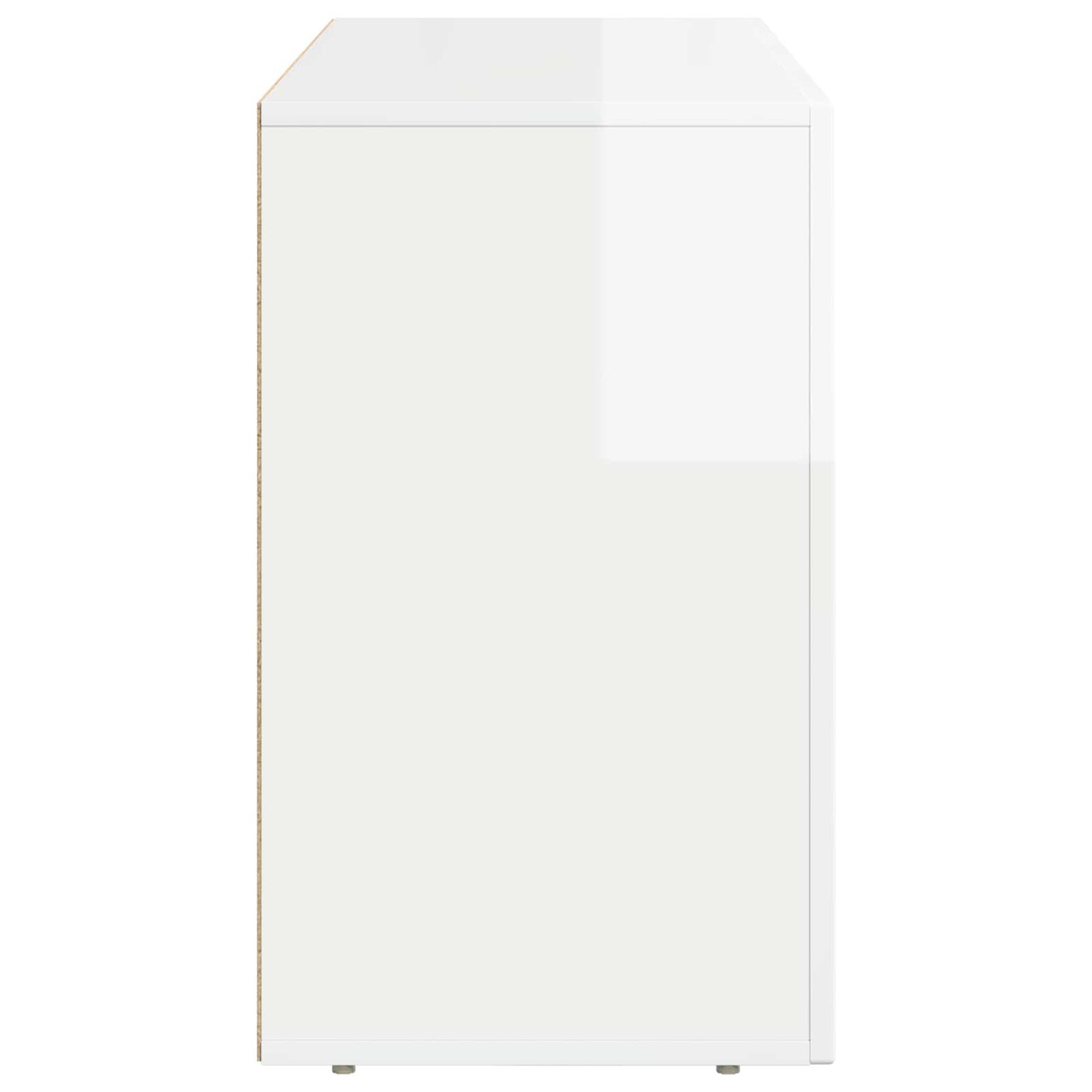 vidaXL Sideboard ELST High Gloss White 100 x 35 x 59 cm