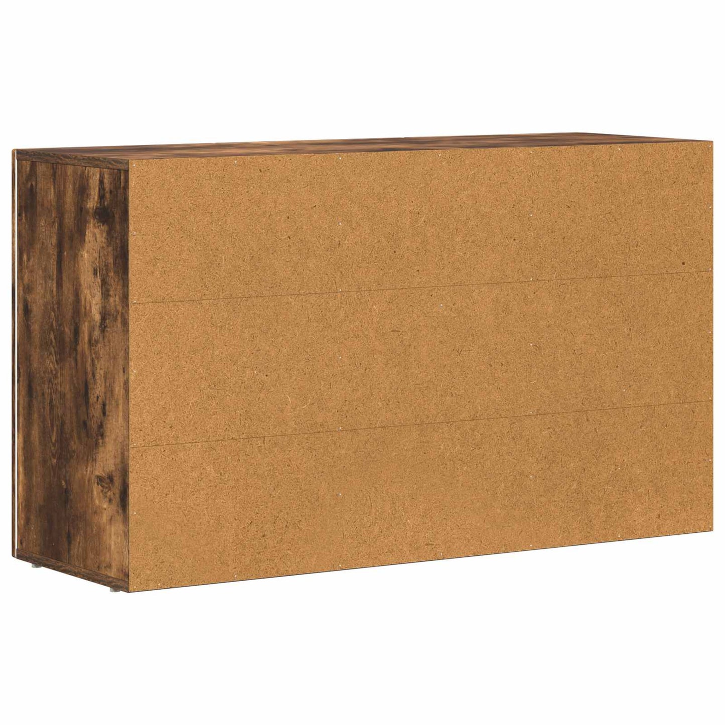 vidaXL Sideboard ELST Smoked Oak 100 x 35 x 59 cm Engineered Wood