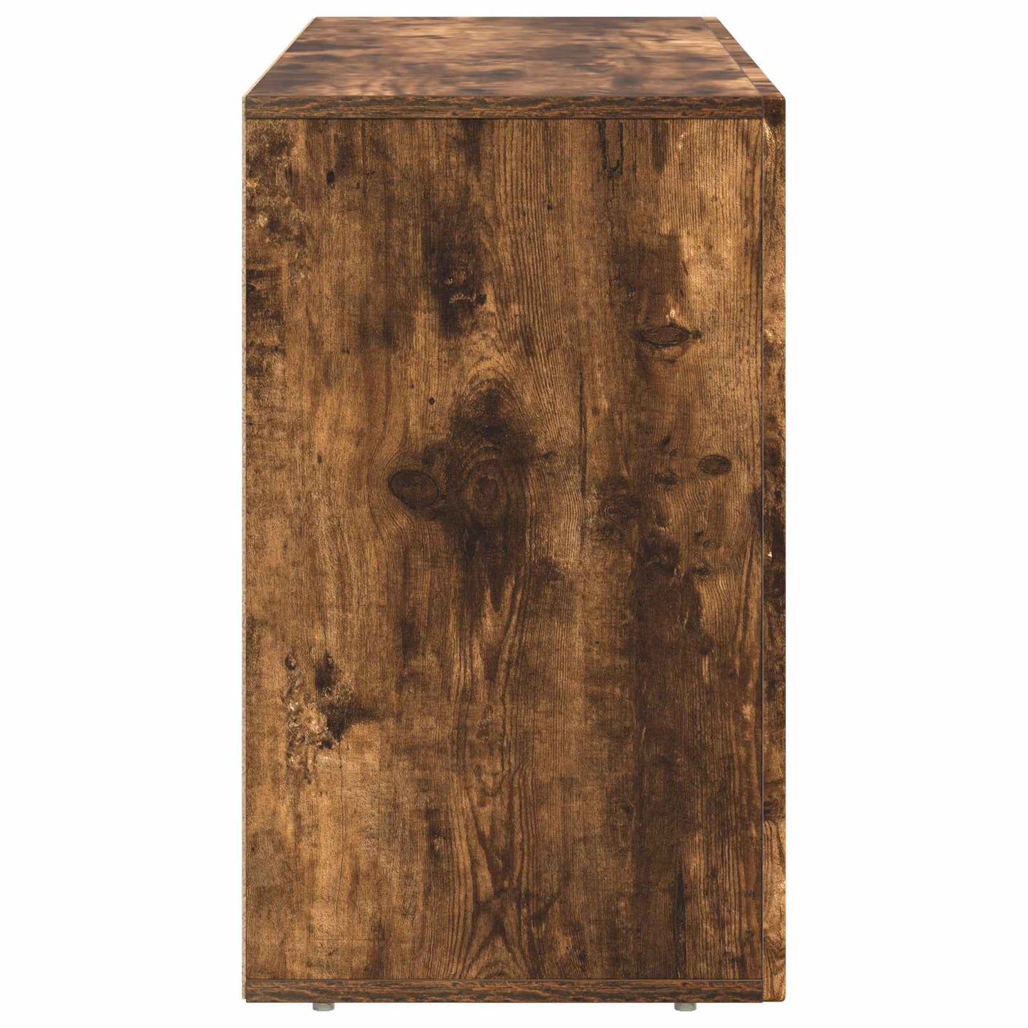 vidaXL Sideboard ELST Smoked Oak 100 x 35 x 59 cm Engineered Wood