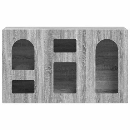 vidaXL Sideboard ELST Grey Sonoma 100 x 35 x 59 cm Engineered Wood