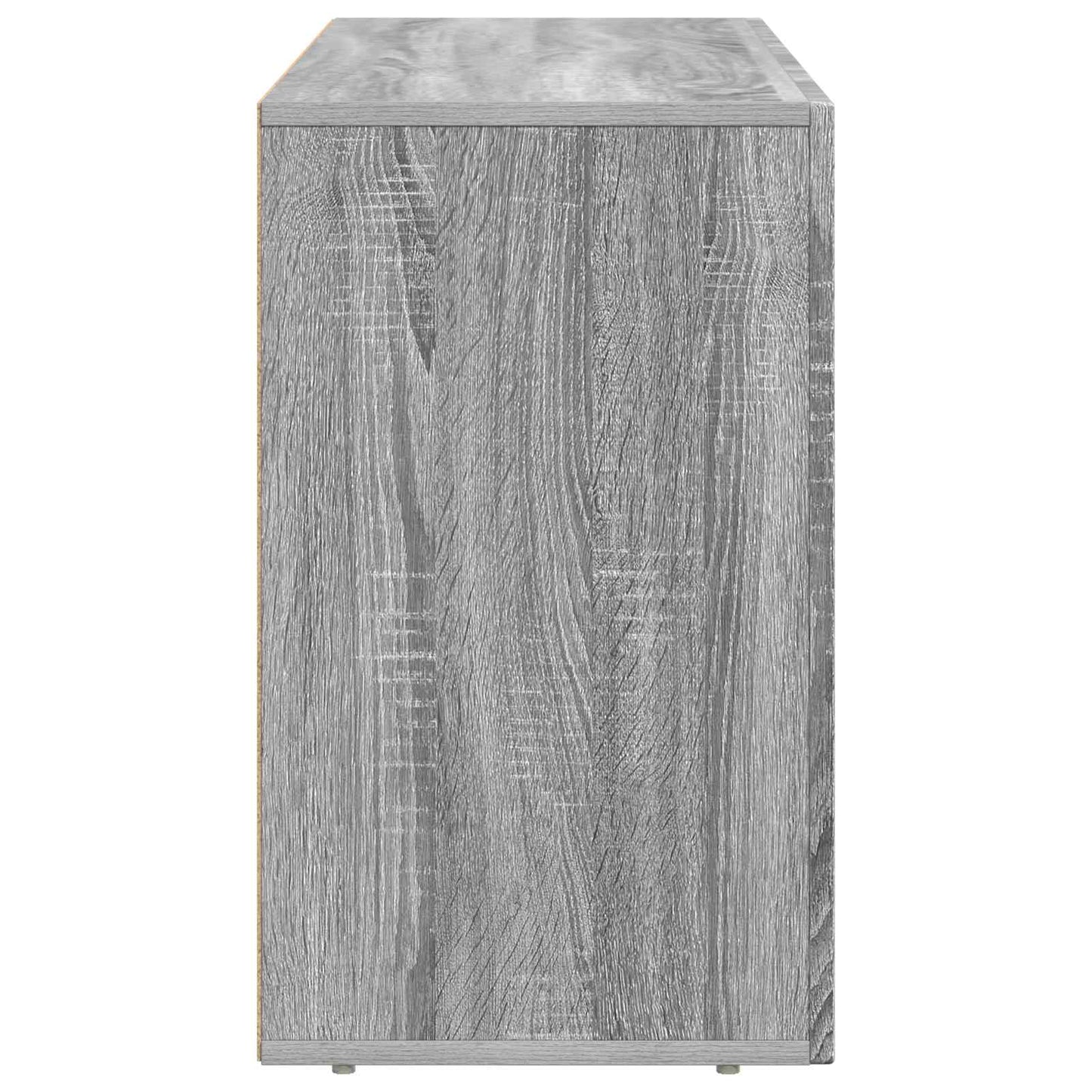 vidaXL Sideboard ELST Grey Sonoma 100 x 35 x 59 cm Engineered Wood