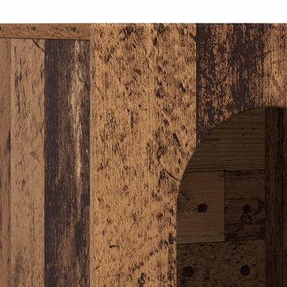 vidaXL Sideboard ELST Old Wood 100 x 35 x 59 cm Engineered Wood