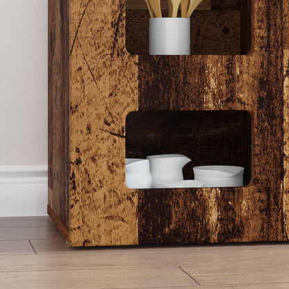 vidaXL Sideboard ELST Old Wood 100 x 35 x 59 cm Engineered Wood