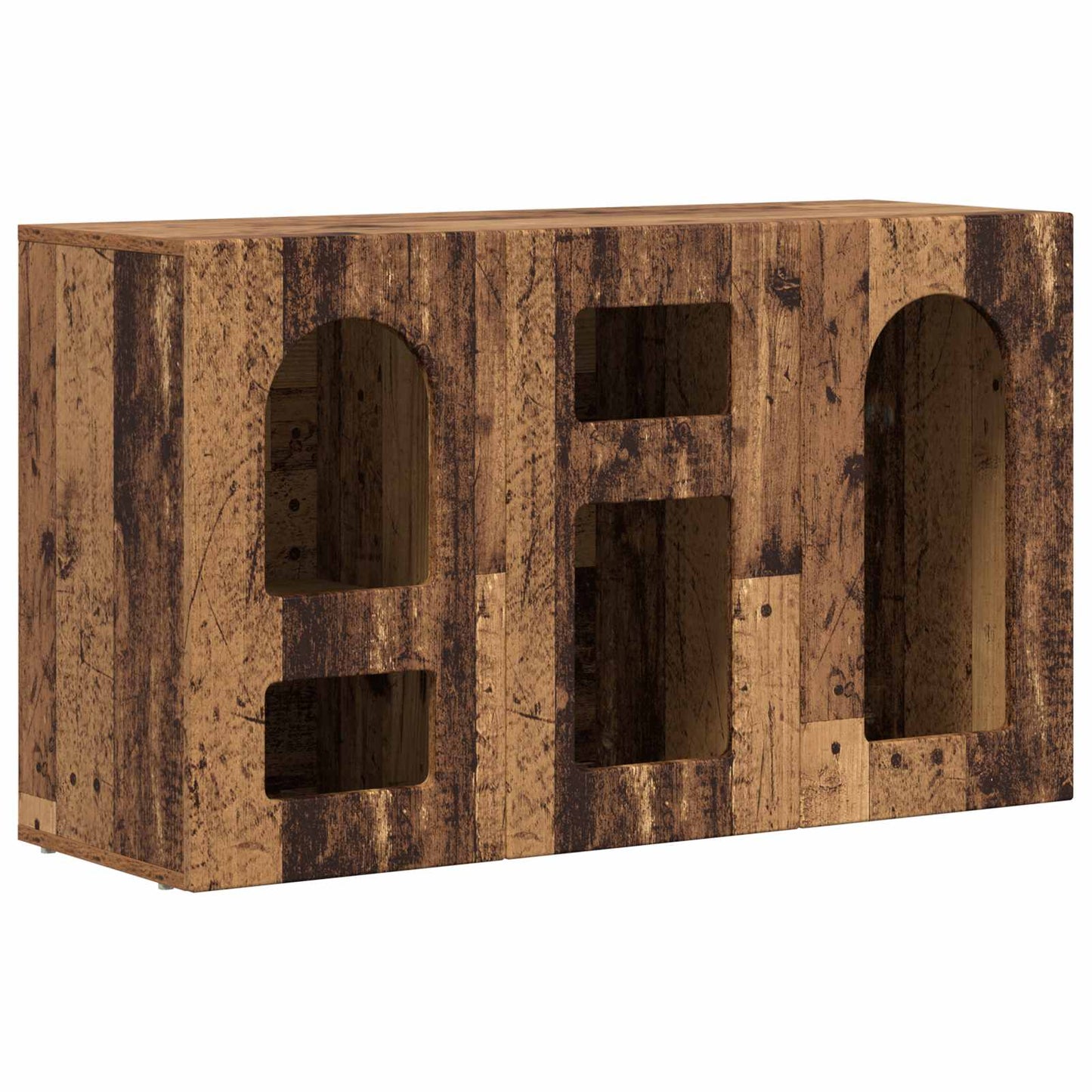 vidaXL Sideboard ELST Old Wood 100 x 35 x 59 cm Engineered Wood